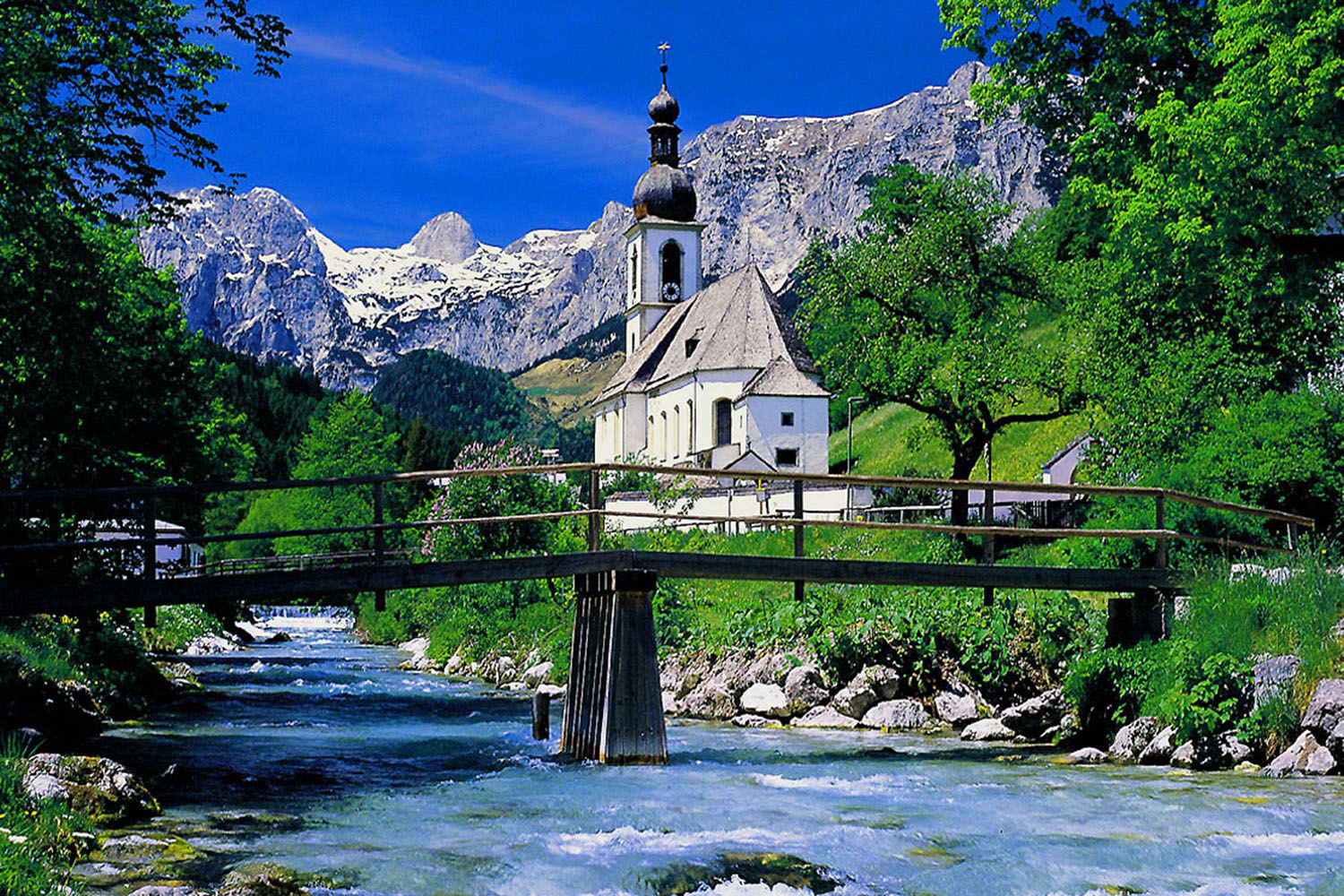 Die Kirche in Ramsau